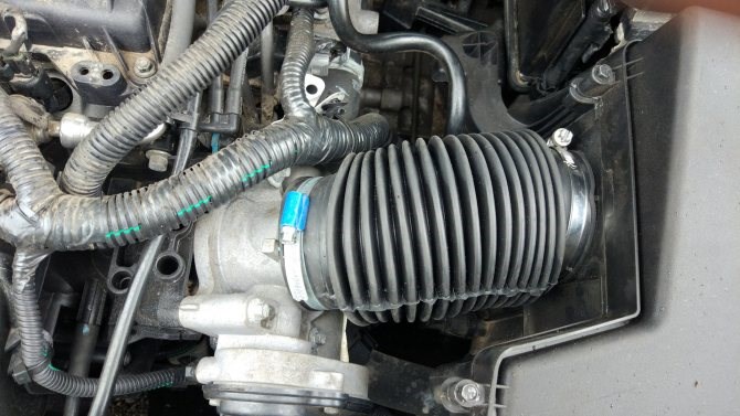 Ошибка P0171 Тойота Ленд Крузер 100 © Топливная система