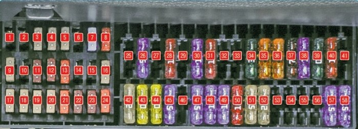 Не Горят Стоп Сигналы Шкода Фабия 1… Блок предохранителей