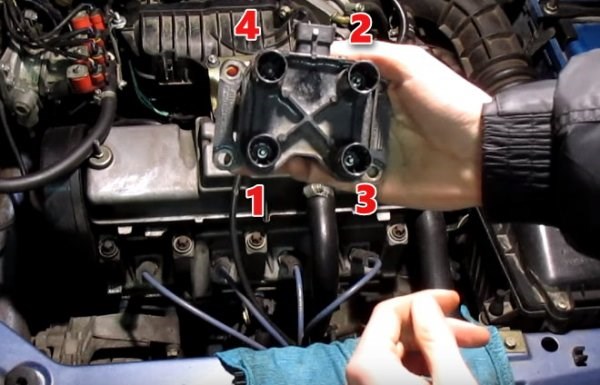P0201 P0202 P0203 P0204 Saab 9 3 – Катушки зажигания